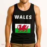 Wales Cymru Flag Souvenir Gift Cardiff Welsh Tank Top thumb 3