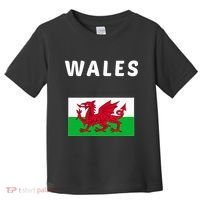Wales Cymru Flag Souvenir Gift Cardiff Welsh Toddler T-Shirt thumb 0