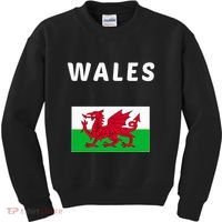 Wales Cymru Flag Souvenir Gift Cardiff Welsh Kids Sweatshirt thumb 0