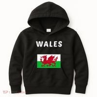 Wales Cymru Flag Souvenir Gift Cardiff Welsh Kids Hoodie thumb 0
