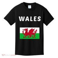 Wales Cymru Flag Souvenir Gift Cardiff Welsh Kids T-Shirt thumb 0
