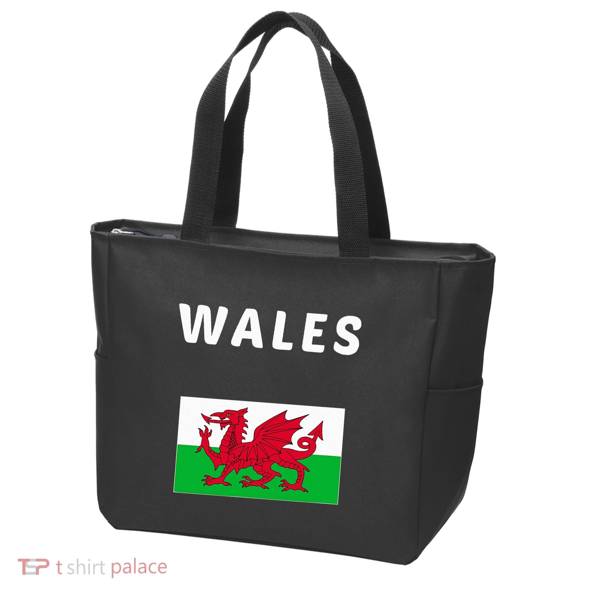 Wales Cymru Flag Souvenir Gift Cardiff Welsh Tote Bag