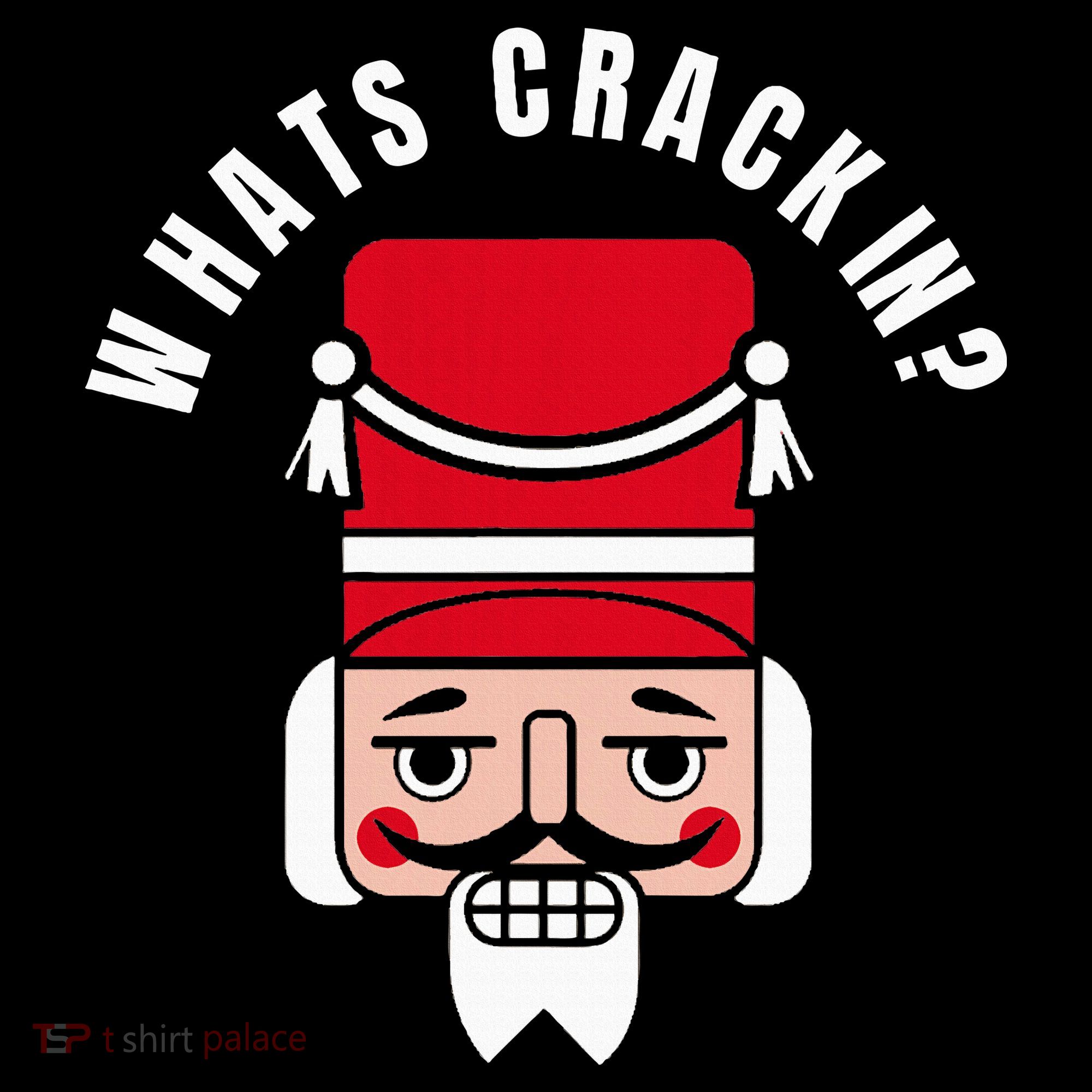 Whats Crackin Funny Christmas Nutcracker Backpack