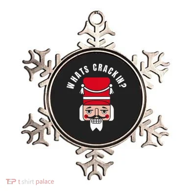 Whats Crackin Funny Christmas Nutcracker Ornament
