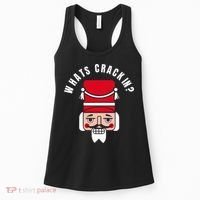 Whats Crackin Funny Christmas Nutcracker Women's Tank Top thumb 0