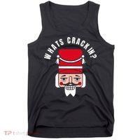 Whats Crackin Funny Christmas Nutcracker Tank Top thumb 0