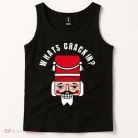 Whats Crackin Funny Christmas Nutcracker Tank Top thumb 2