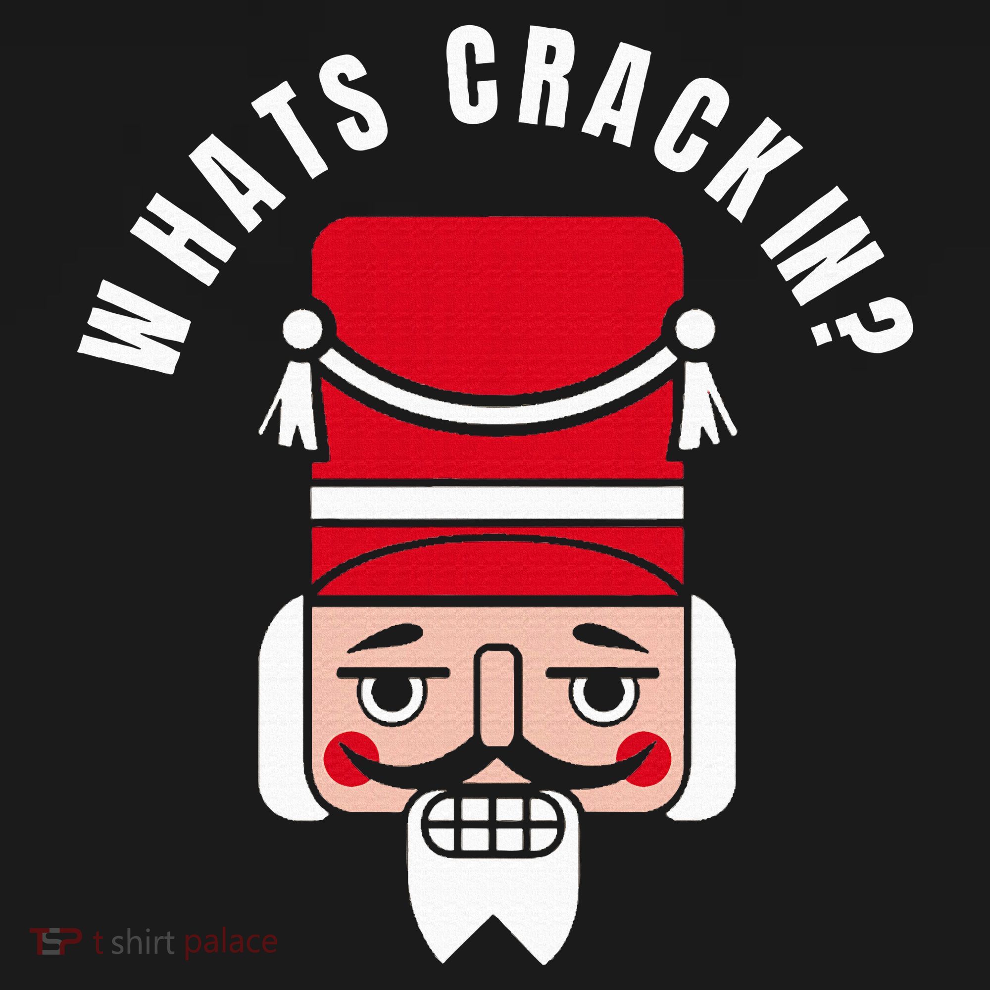 Whats Crackin Funny Christmas Nutcracker Tank Top