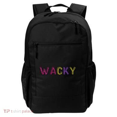 Wacky Clothes For Mismatch Day Backpack