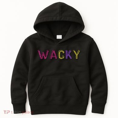 Wacky Clothes For Mismatch Day Kids Hoodie