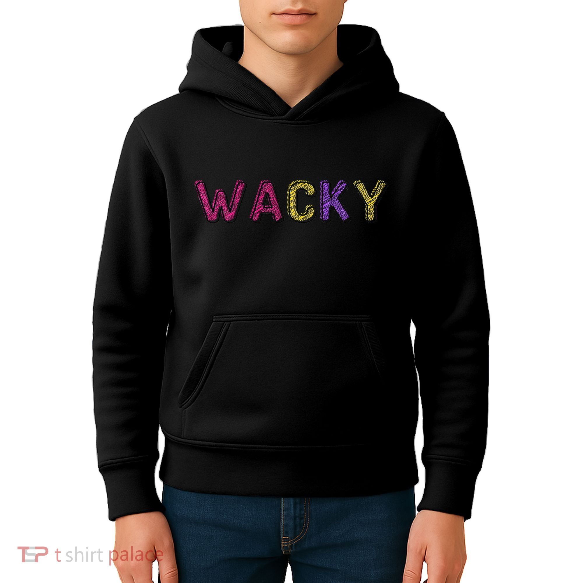 Wacky Clothes For Mismatch Day Kids Hoodie