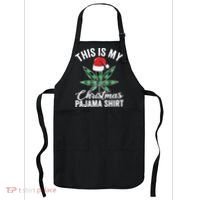 Weed Christmas Funny Marijuana Pot Leaf Cannabis Apron thumb 0