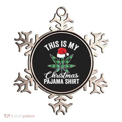 Weed Christmas Funny Marijuana Pot Leaf Cannabis Ornament