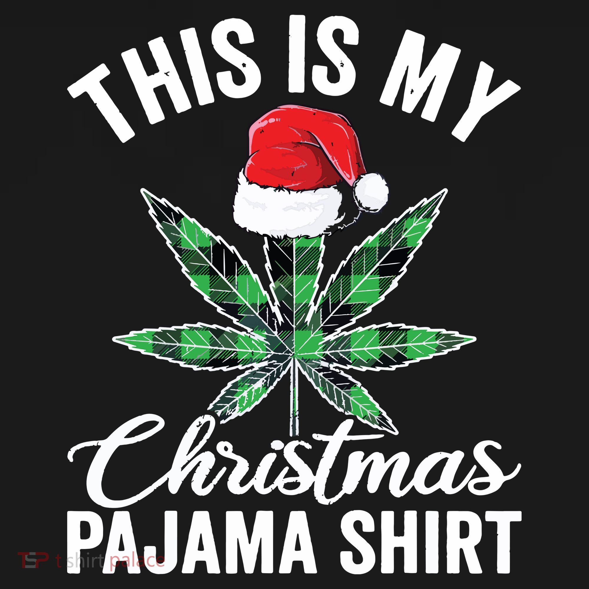 Weed Christmas Funny Marijuana Pot Leaf Cannabis Ornament