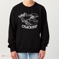 Whats Crackin Funny Lobster Women's Sweatshirt thumb 0