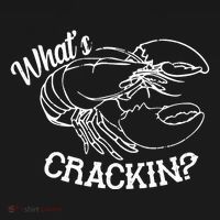 Whats Crackin Funny Lobster Backpack thumb 2