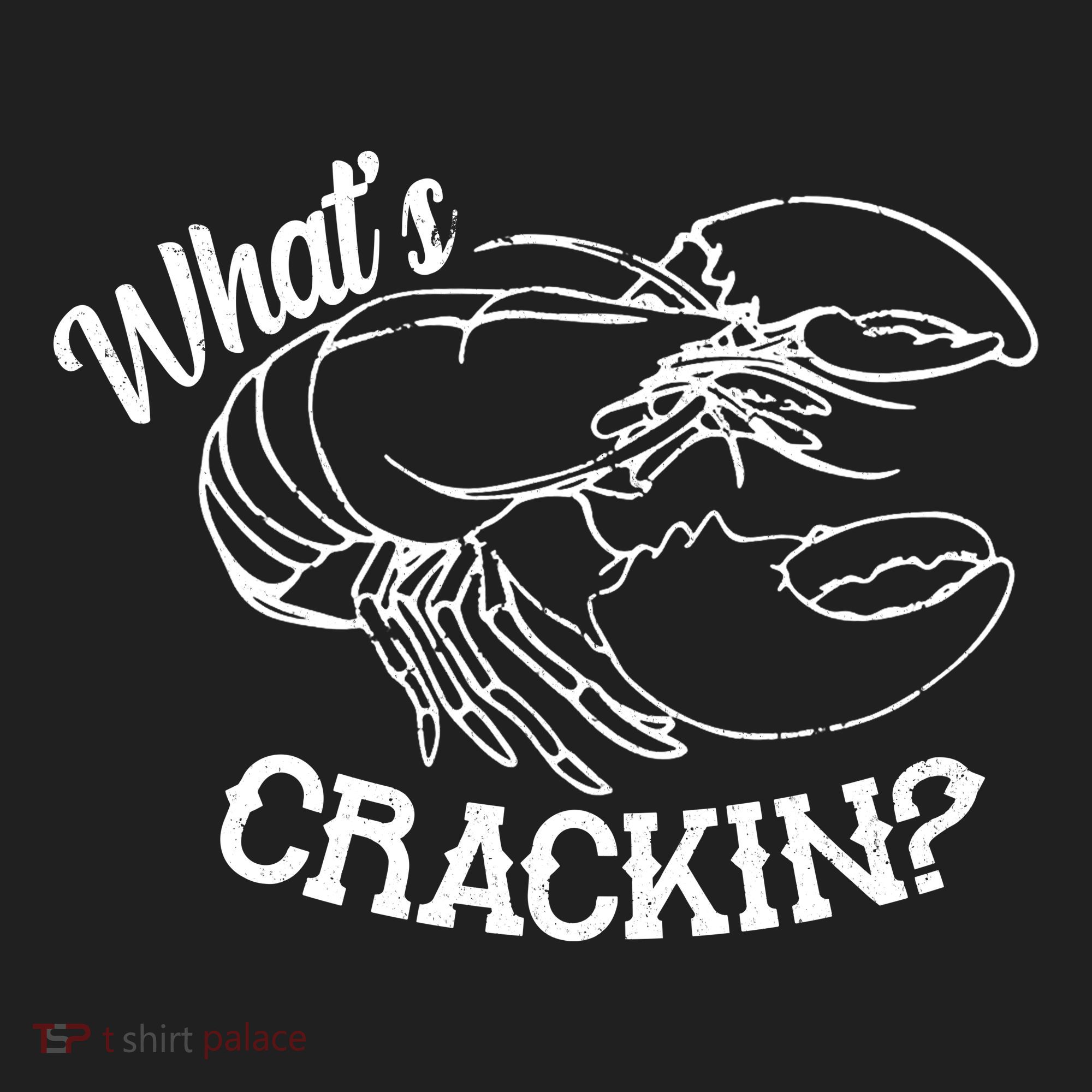 Whats Crackin Funny Lobster Golf Towel