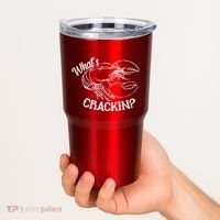 Whats Crackin Funny Lobster Tumbler thumb 2