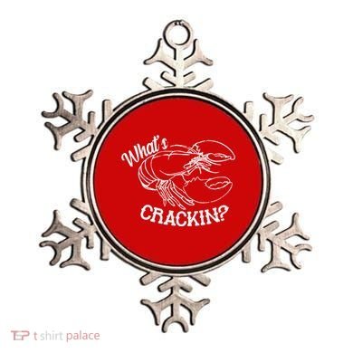 Whats Crackin Funny Lobster Ornament