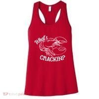 Whats Crackin Funny Lobster Women's Tank Top thumb 0
