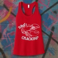 Whats Crackin Funny Lobster Women's Tank Top thumb 3