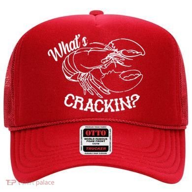Whats Crackin Funny Lobster Hat