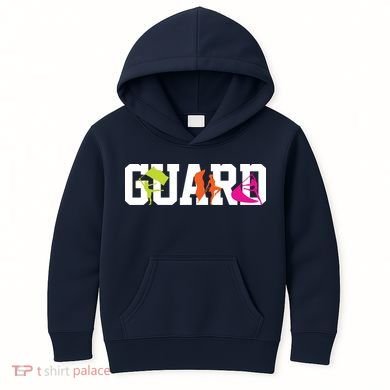 Winter Color Guard Flag Kids Hoodie