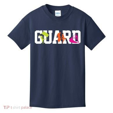 Winter Color Guard Flag Kids T-Shirt