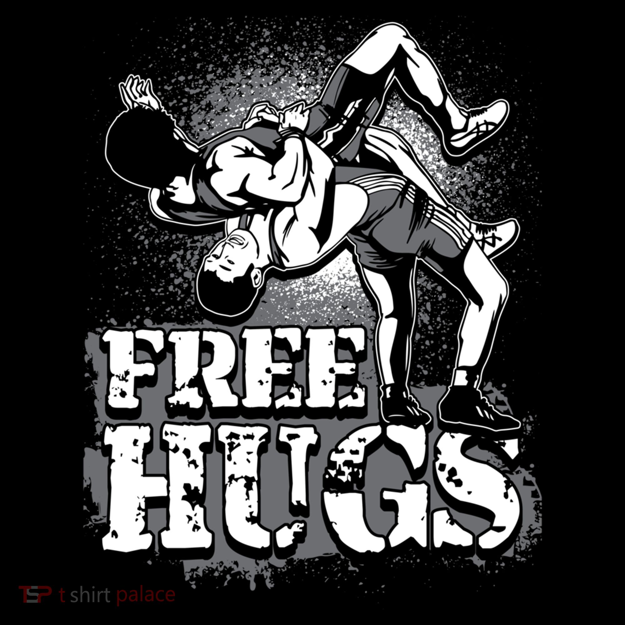 Wrestling Cool Gift Free Hugs Cool Gift Gift Coffee Mug