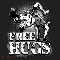 Wrestling Cool Gift Free Hugs Cool Gift Gift Beanie thumb 2