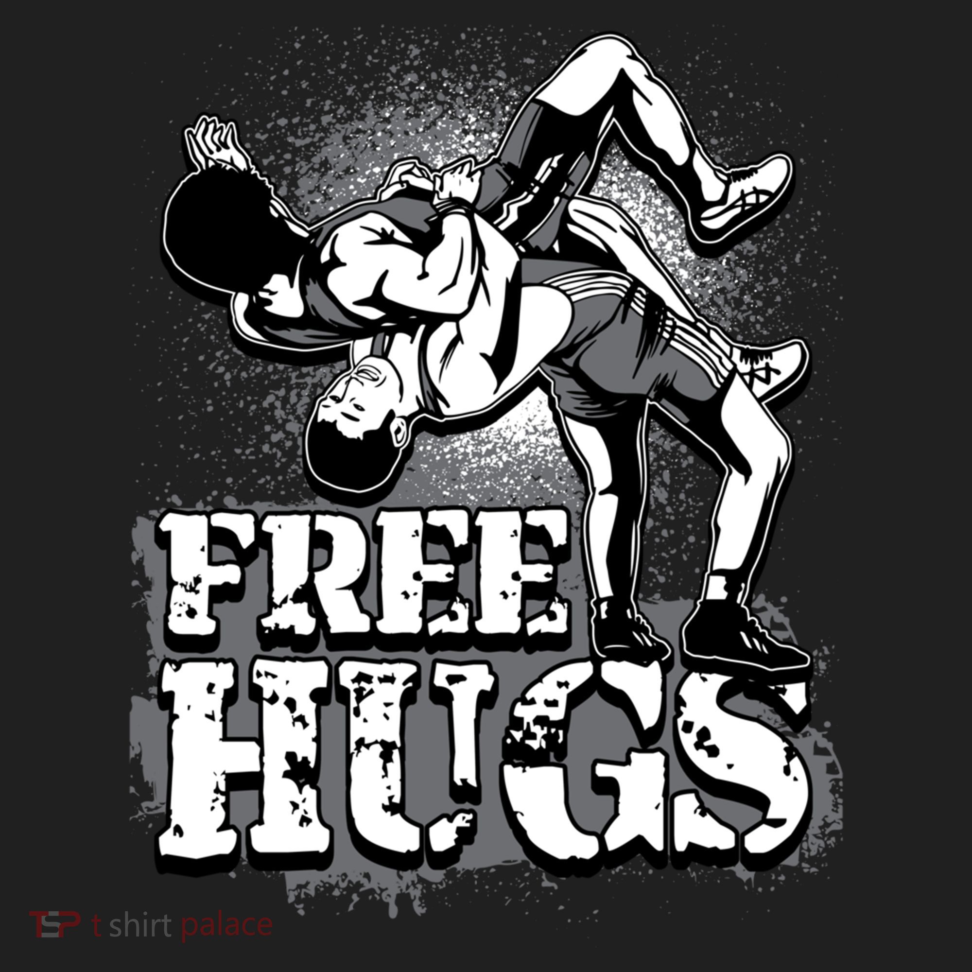 Wrestling Cool Gift Free Hugs Cool Gift Gift Beanie
