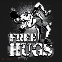 Wrestling Cool Gift Free Hugs Cool Gift Gift Women's Hoodie thumb 2