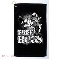 Wrestling Cool Gift Free Hugs Cool Gift Gift Golf Towel thumb 0