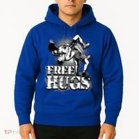 Wrestling Cool Gift Free Hugs Cool Gift Gift Hoodie thumb 2