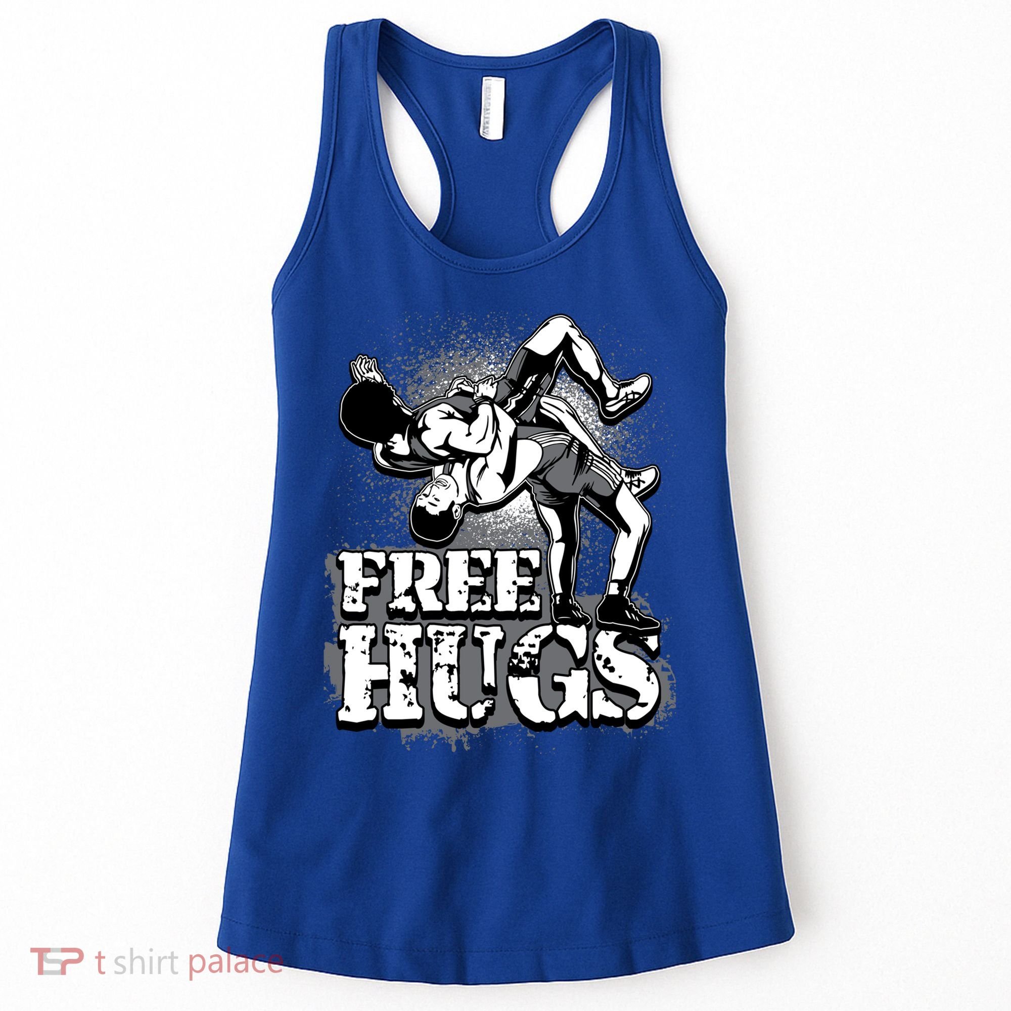 Wrestling Cool Gift Free Hugs Cool Gift Gift Women's Tank Top