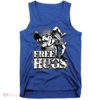 Wrestling Cool Gift Free Hugs Cool Gift Gift Tank Top thumb 0