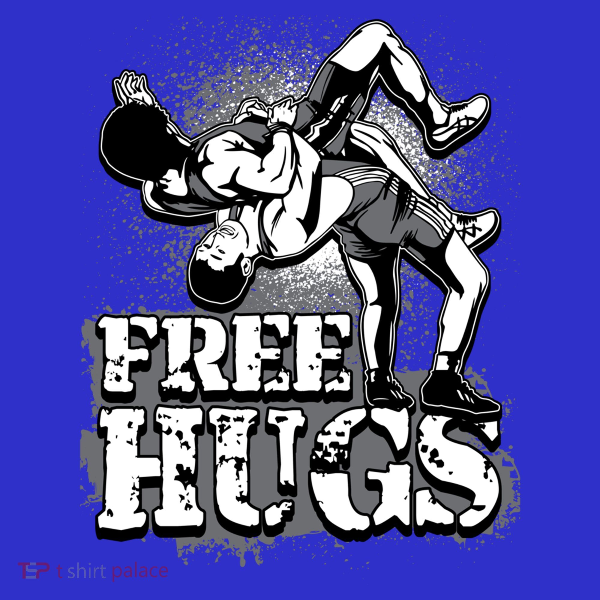 Wrestling Cool Gift Free Hugs Cool Gift Gift Kids Sweatshirt