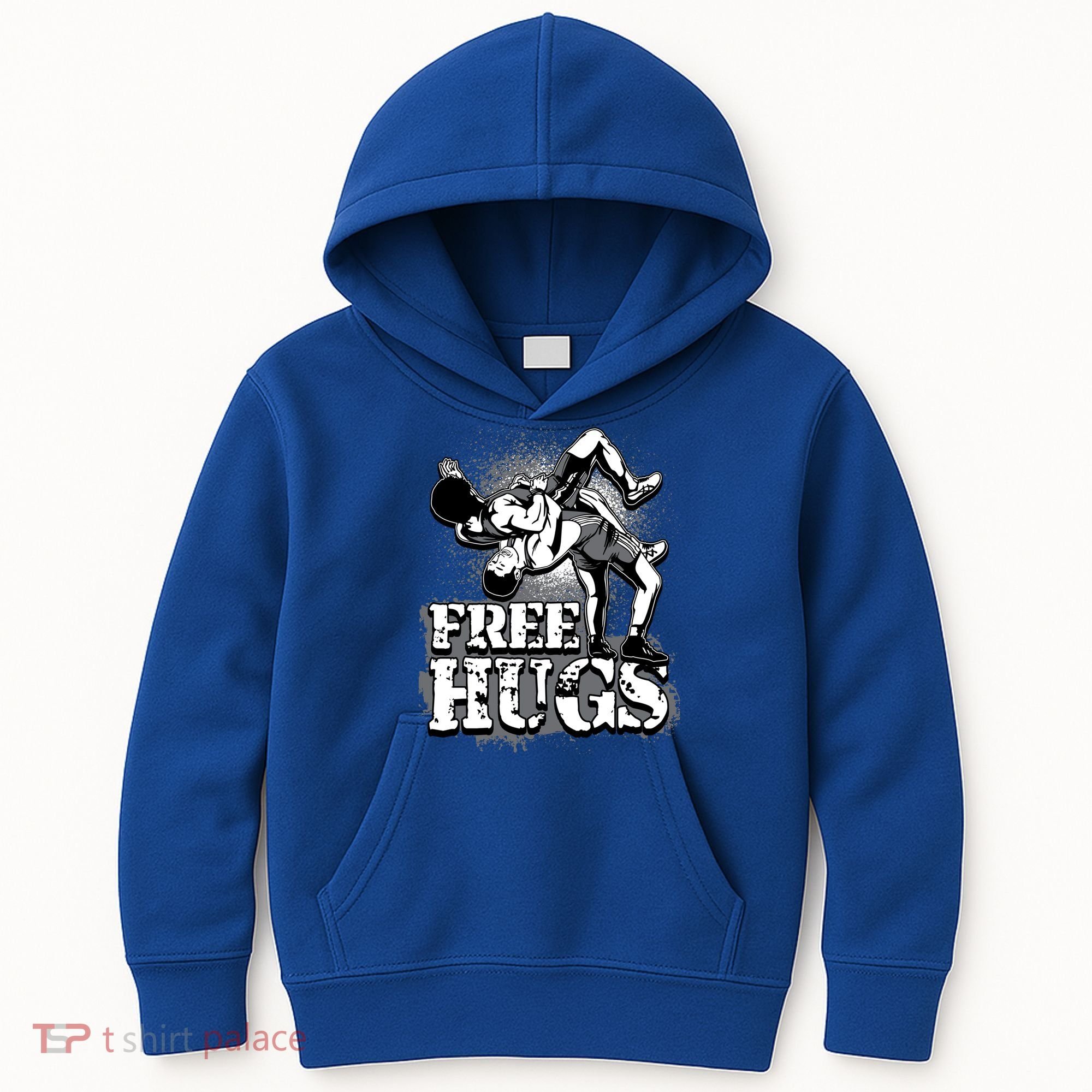 Wrestling Cool Gift Free Hugs Cool Gift Gift Kids Hoodie