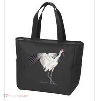 Whooping Crane Graphic Wildlife Bird Watching Tote Bag thumb 3