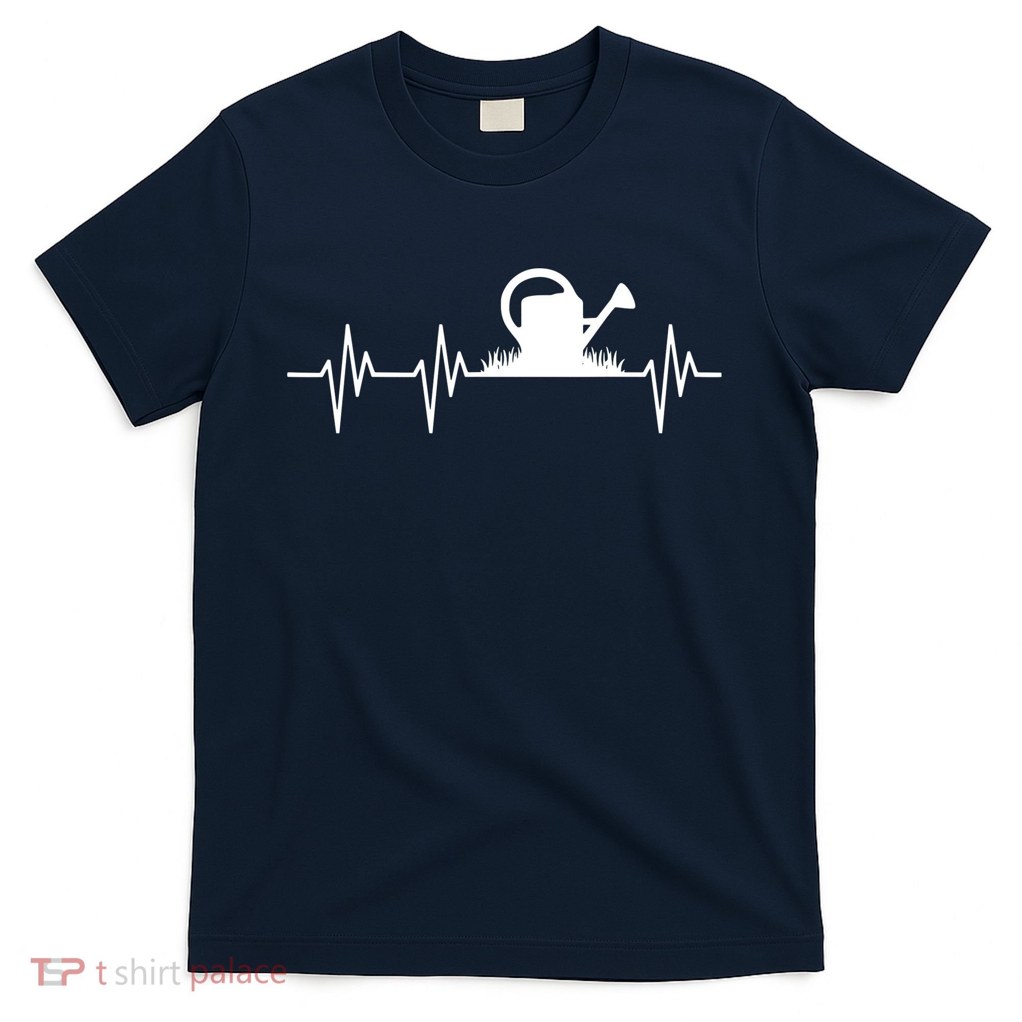 Watering Can Heartbeat Gardening Gardener T-Shirt