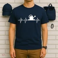 Watering Can Heartbeat Gardening Gardener T-Shirt thumb 6