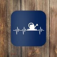 Watering Can Heartbeat Gardening Gardener Coaster thumb 0