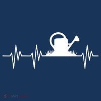 Watering Can Heartbeat Gardening Gardener Women's Hoodie thumb 2