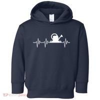 Watering Can Heartbeat Gardening Gardener Toddler Hoodie thumb 0