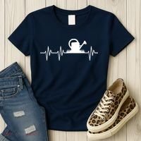 Watering Can Heartbeat Gardening Gardener Women's T-Shirt thumb 3