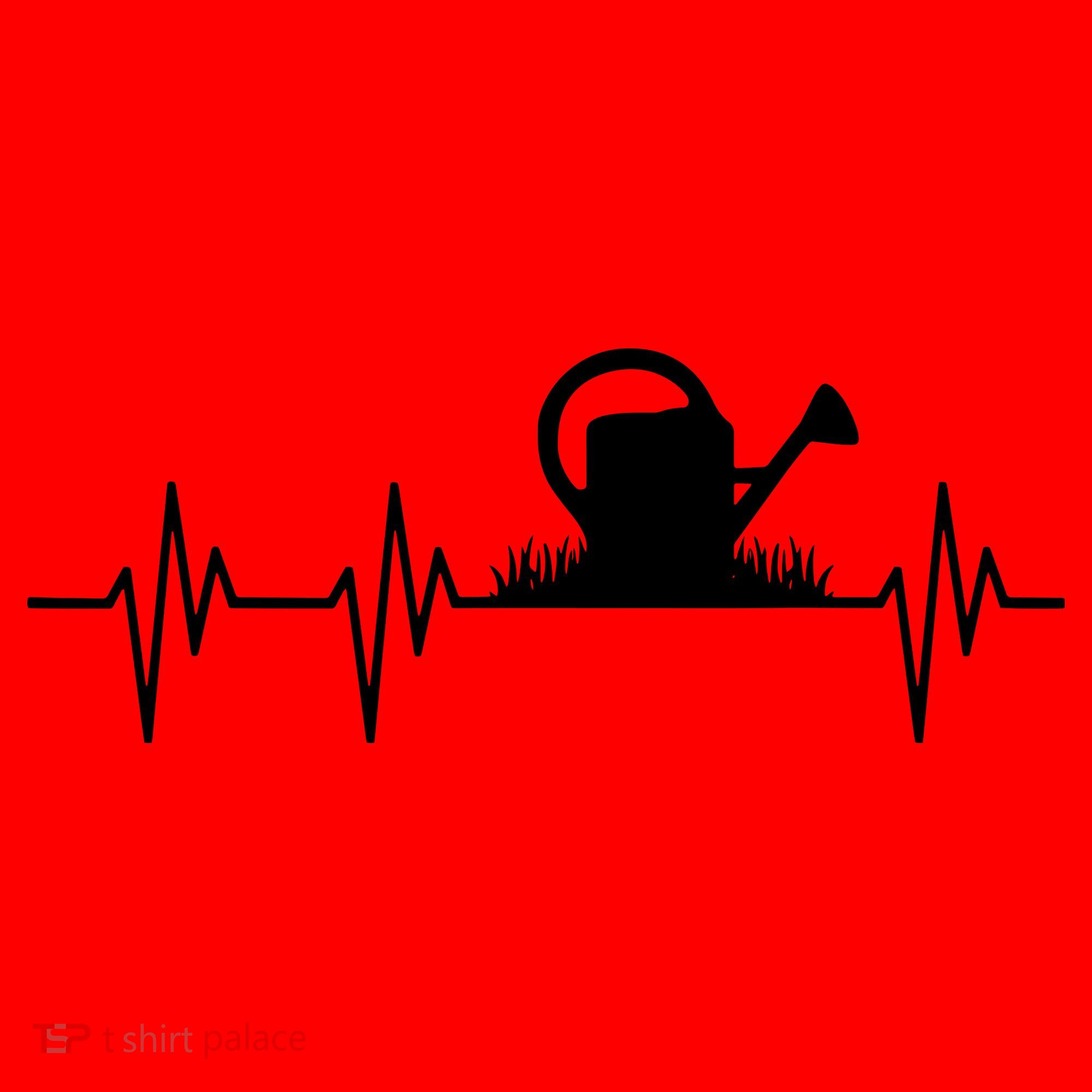 Watering Can Heartbeat Gardening Gardener Santa Hat