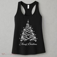 Western Christmas Horse Christmas Tree Equestrian Women's Tank Top thumb 3