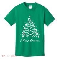Western Christmas Horse Christmas Tree Equestrian Kids T-Shirt thumb 0