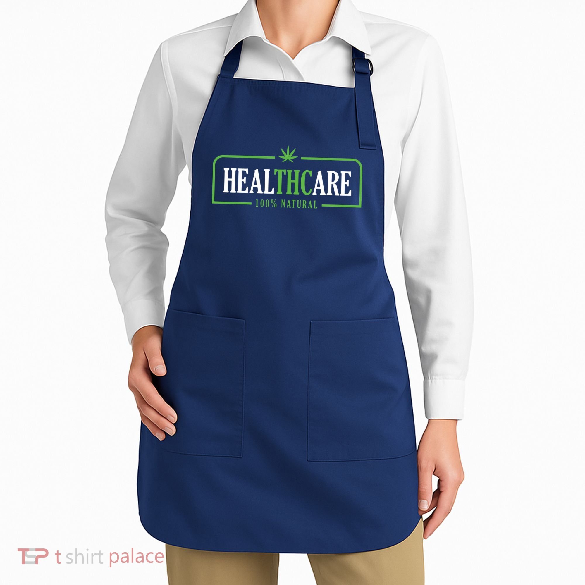 Weed Cannabis Healthcare Medical THC Marijuana Stoner Gift Apron