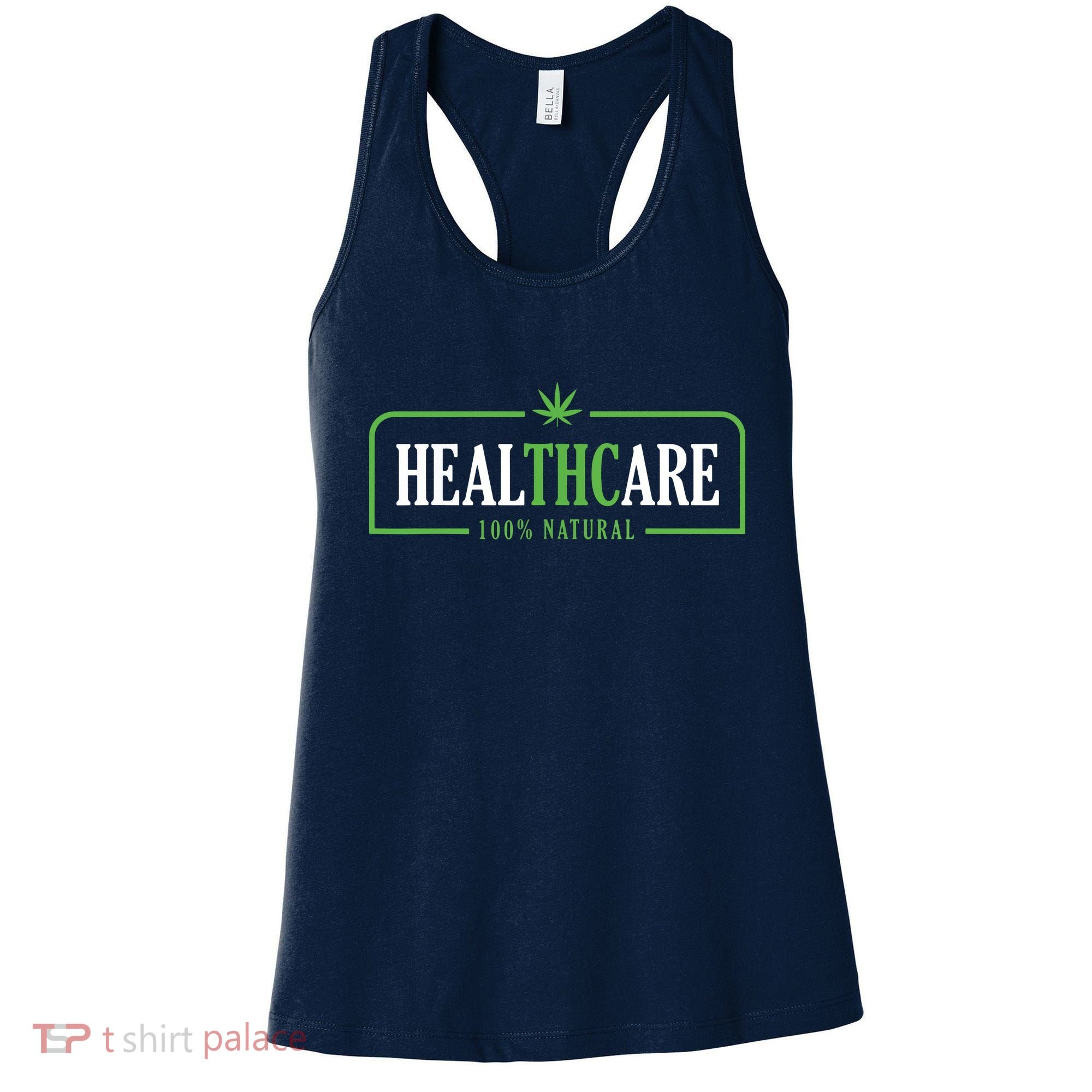 Weed Cannabis Healthcare Medical THC Marijuana Stoner Gift Women's Tank Top